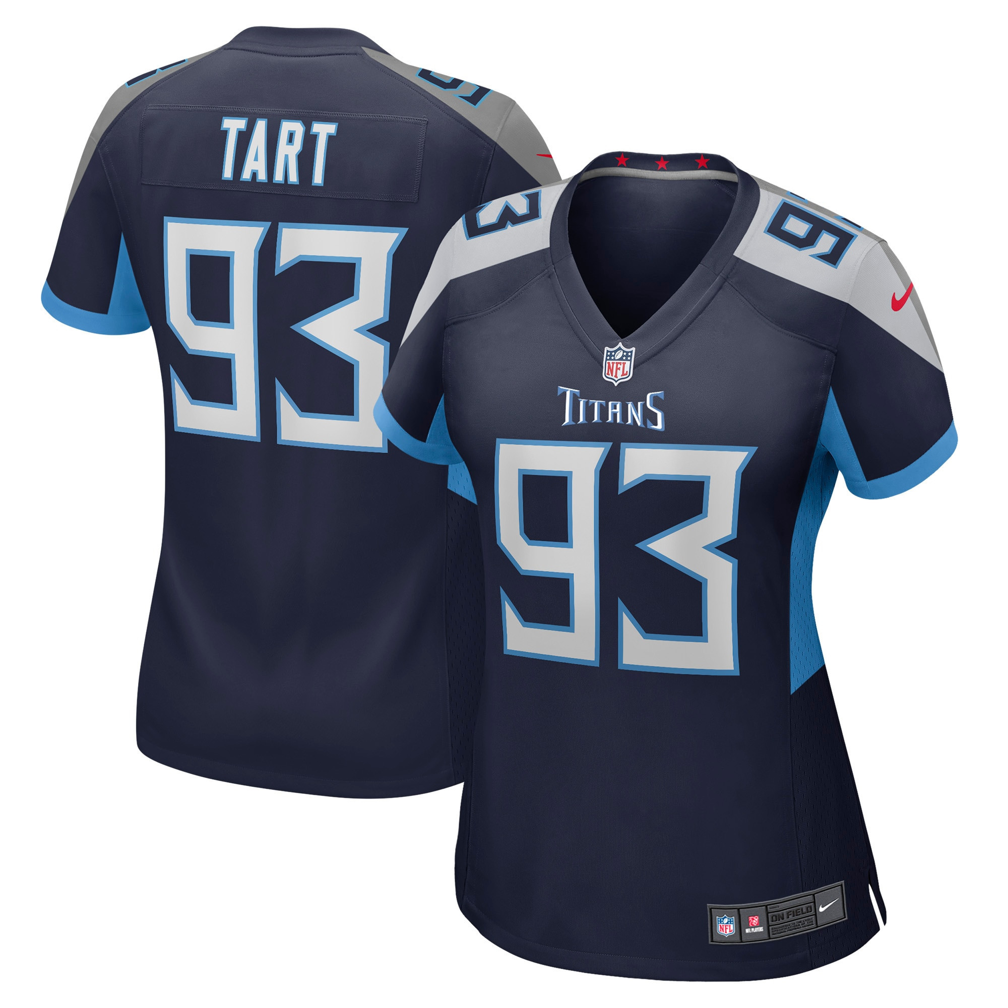 Teair Tart Tennessee Titans Womens Game Player Jersey – Navy NFL