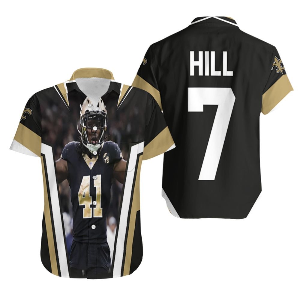 New Orleans Saints Taysom Hill 7 Legendary Hawaiian Shirt