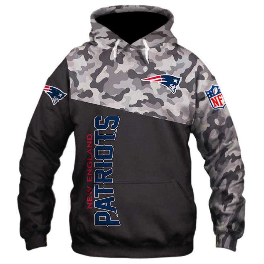 New England Patriots Hoodie 3D Style5722 All Over Printed