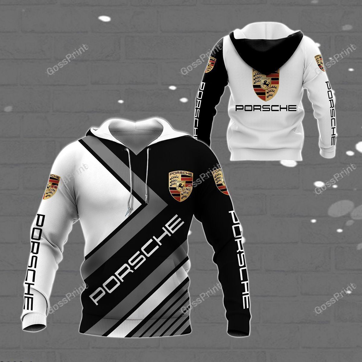 3D ALL OVER PORSCHE SHIRT VER 13