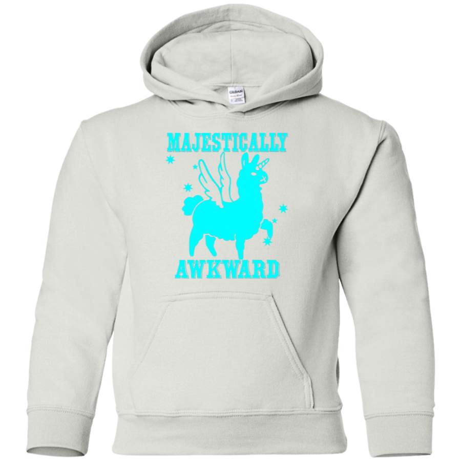 AGR Majestically Awkward Llamicorn Youth Pullover Hoodie