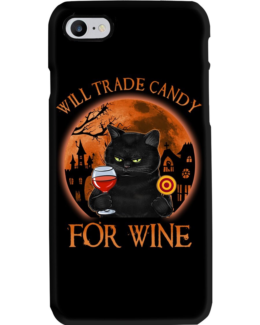 Cat – Trade Candy For Wine Phone Case