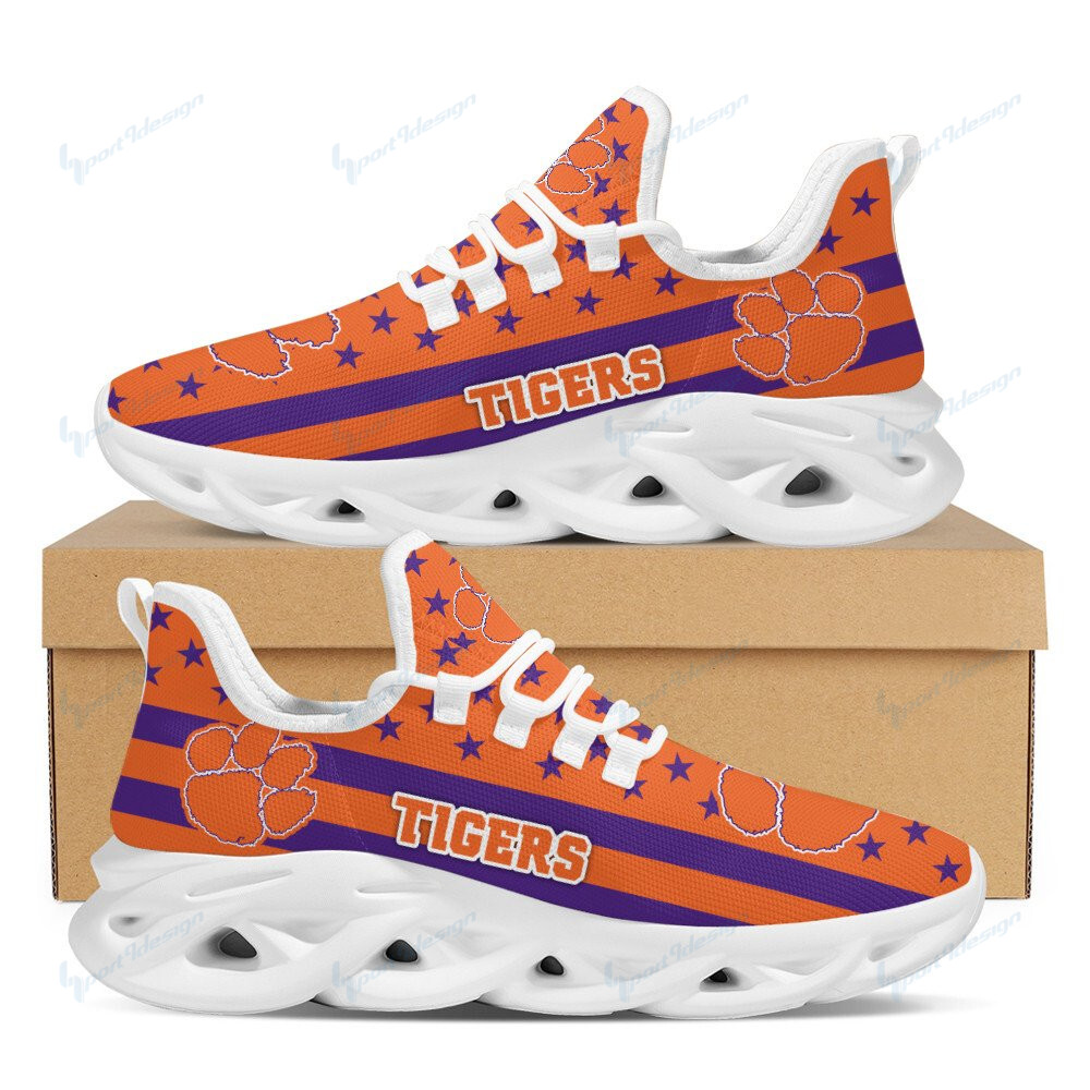 Clemson Tigers Yezy Running Sneakers 07