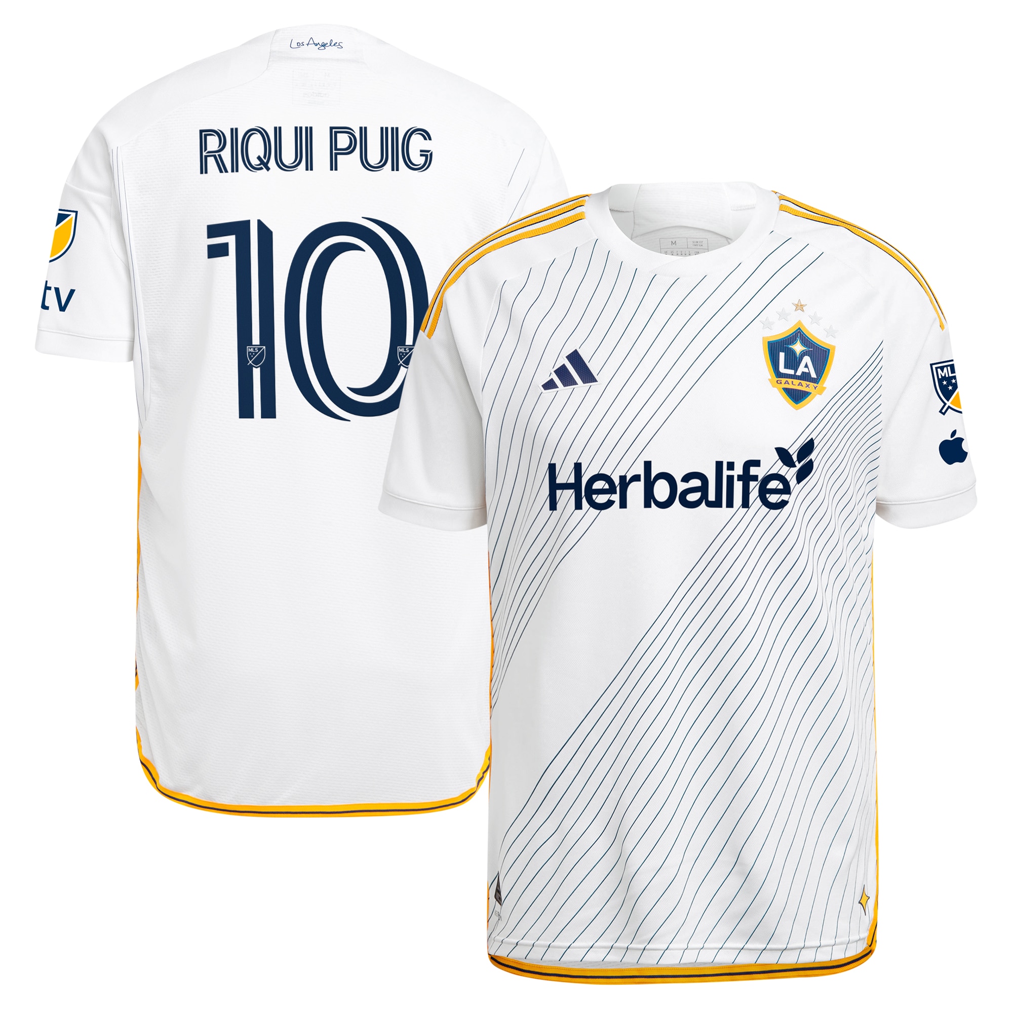 Riqui Puig LA Galaxy 2024 Angeleno Kit Authentic Player Jersey – White