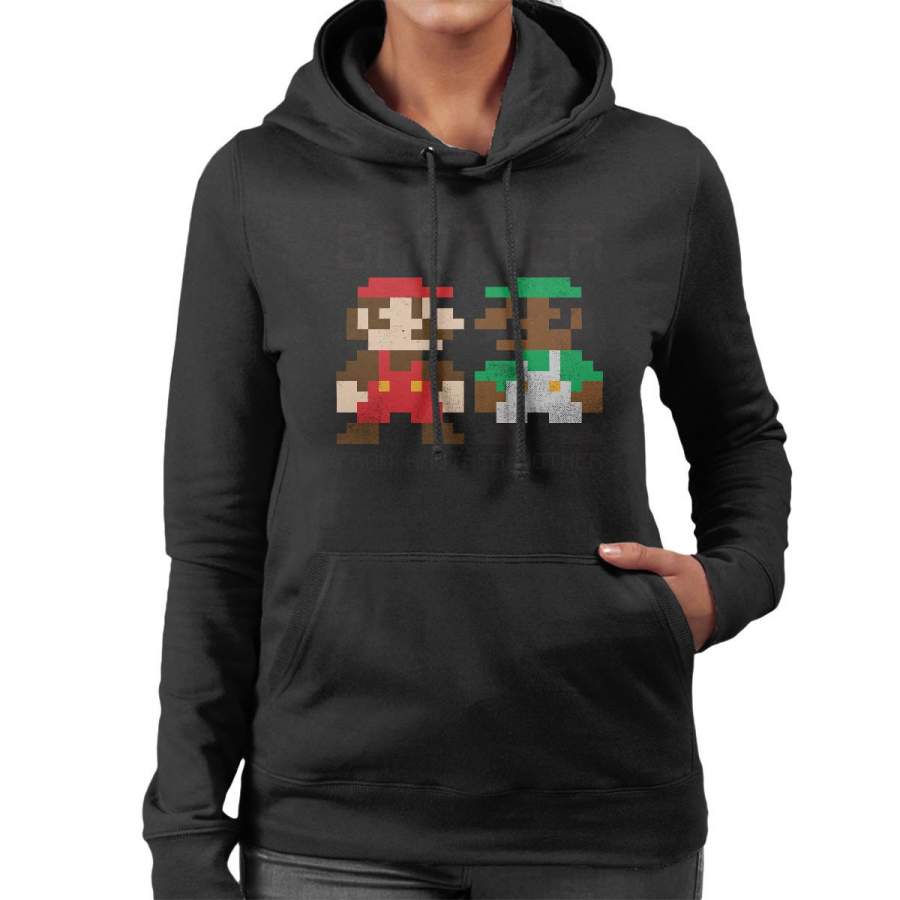 Super Mario Brother From Another Mother Women’s Hooded Sweatshirt