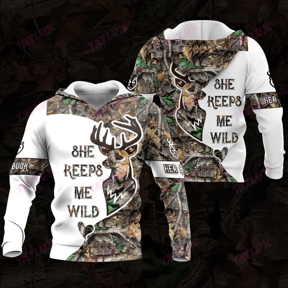 Hunting Couple Keep Me 3D All Over Printed Shirt, Sweatshirt, Hoodie, Bomber Jacket Size S – 5Xl