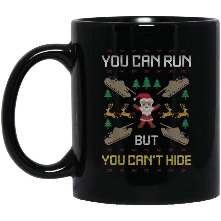 Battle Tank Driver Military Soldier Ugly Christmas Sweater Mug