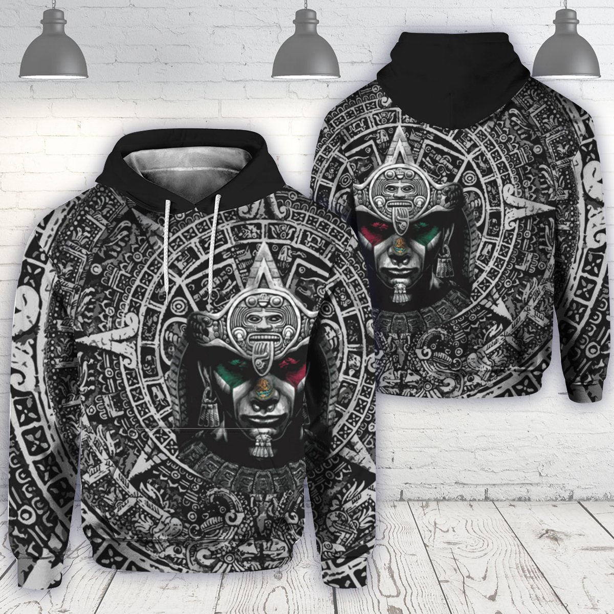 Aztec Warrior Mexican 3D All Over Print | Unisex | Adult | Ht3830