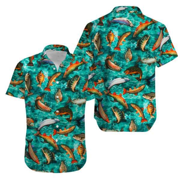 Fish Hawaii Shirt For Men Women Adult Ha105509