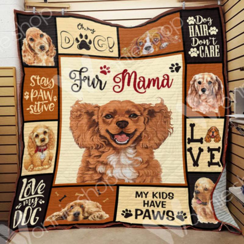 Cocker Spaniel Dog Blanket NOV2201 77O58