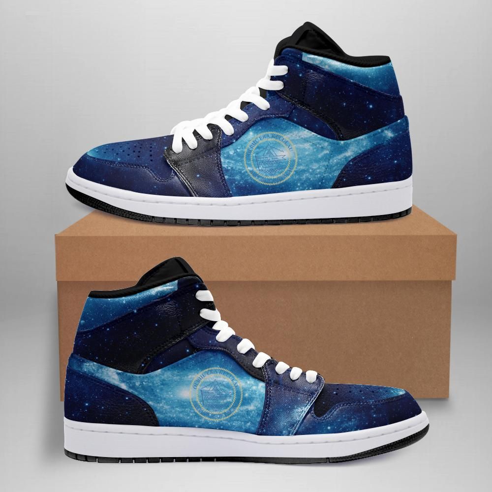 Palau High Top Sneakers Shoes Blue Galaxy (Women’s/Men’s) A7