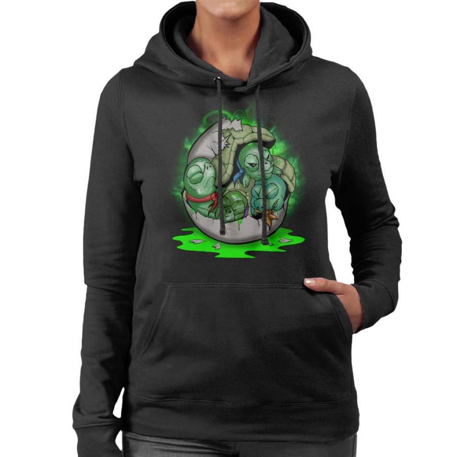 We Were Meant To Live Teenage Mutant Ninja Turtles Women’s Hooded Sweatshirt