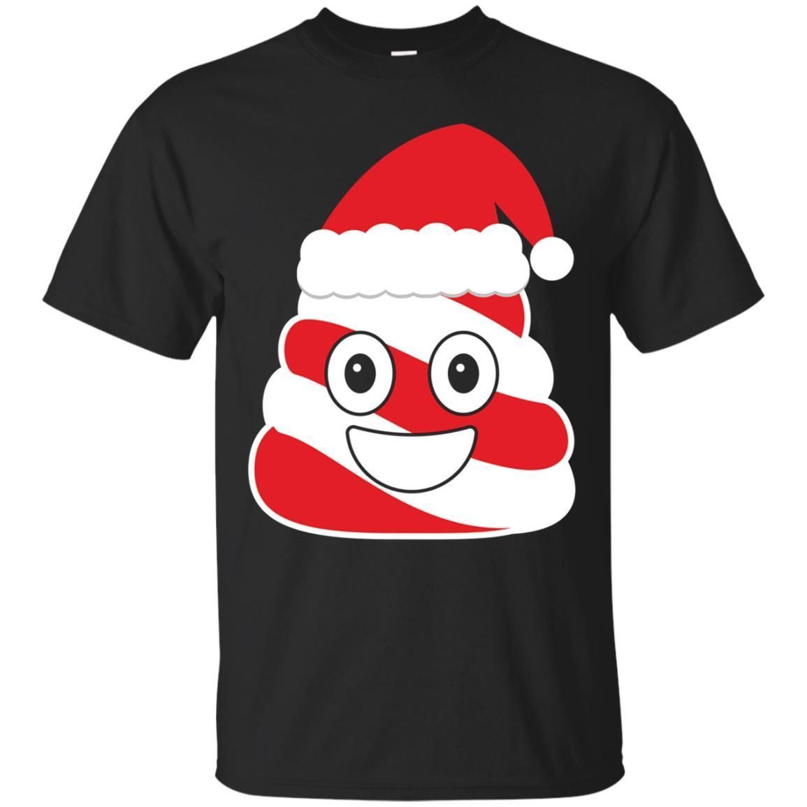 Cover your body with amazing Christmas Candy Cane Poop Emoticon Long Sleeve Shirt