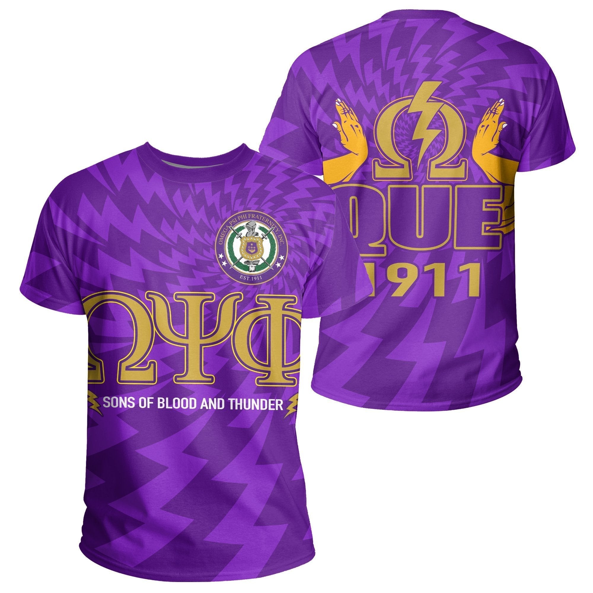 Fraternity Tshirt – Omega Psi Phi Que Tee