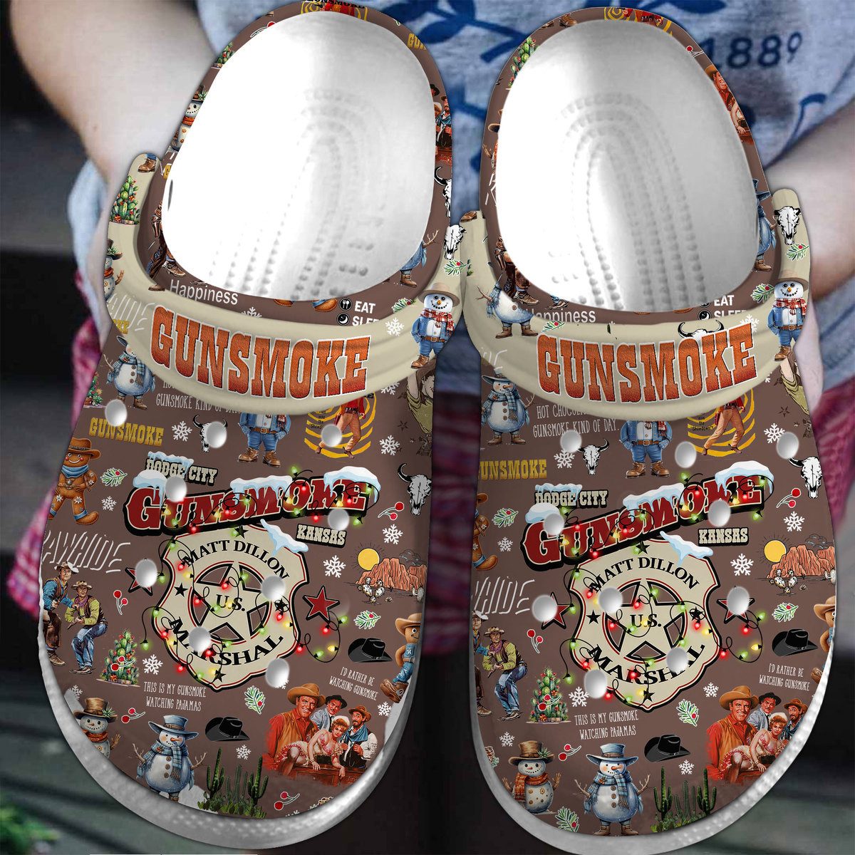 Gunsmoke Tv Series Crocss Clogs For Men Women And Kid Ttp2405242156-1