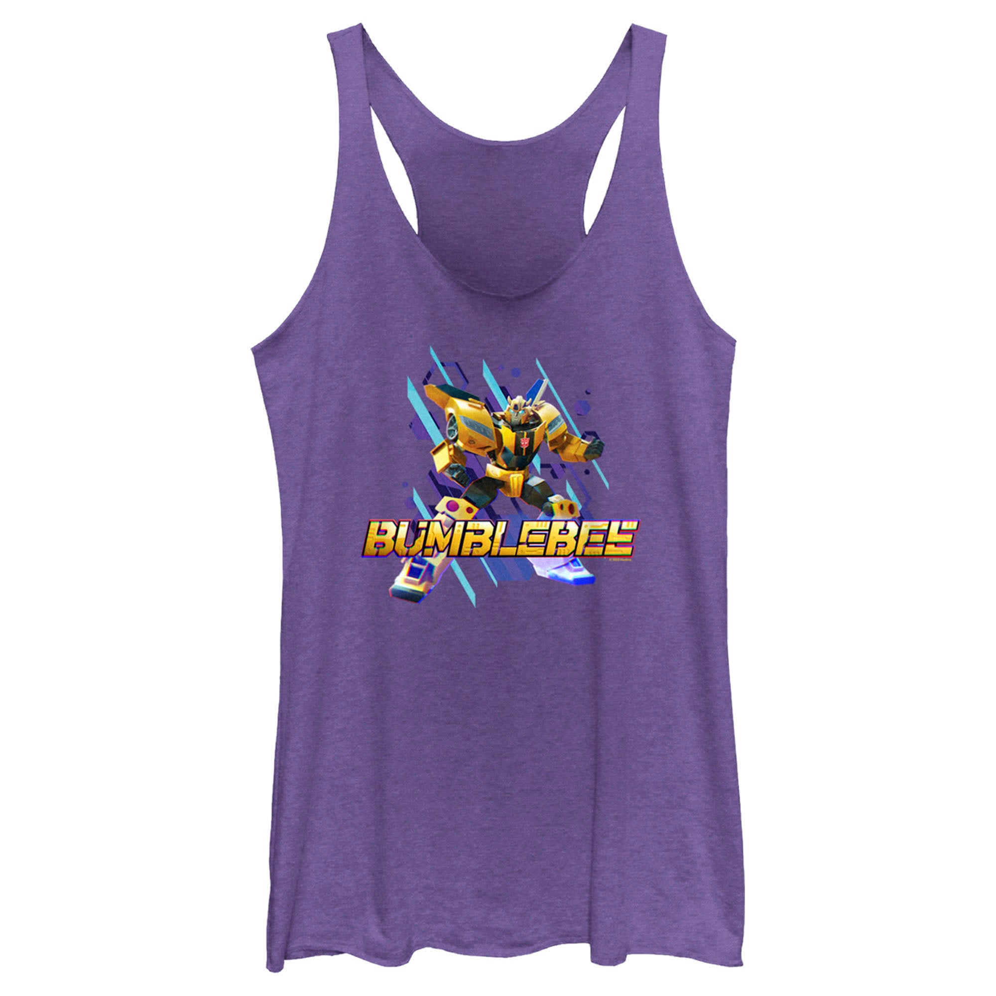 Women’S Transformers: Earthspark Bumblebee Portrait Racerback Tank Top