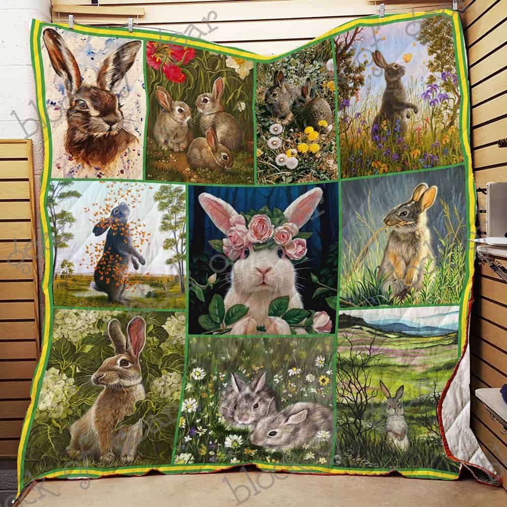 Cute Rabbit Quilt NH15