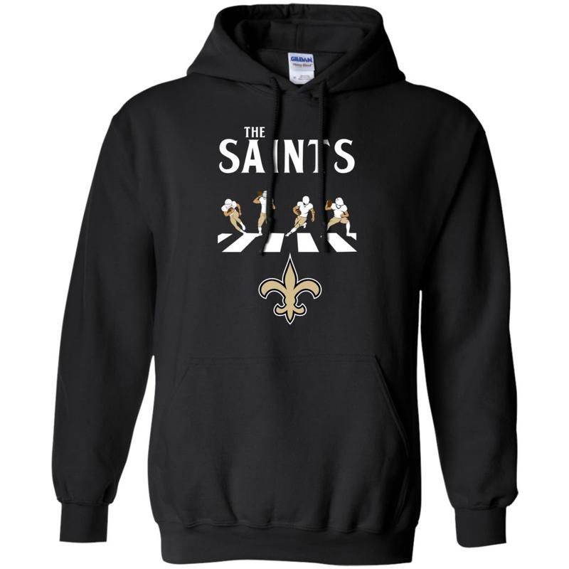 New Orleans Saints Abbey Road Walk Inspired Hoodie Gift For Football Fans Ht206