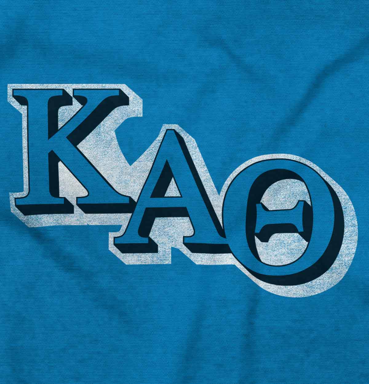 Kappa Alpha Theta Letters Long Sleeve Tee