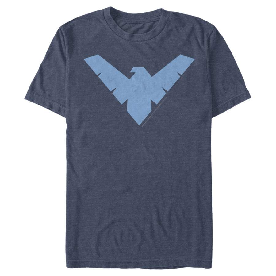 Batman Men’s Nightwing Logo  T Shirt