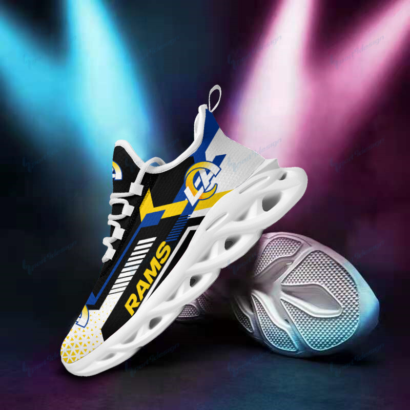 Los Angeles Rams Yezy Running Sneakers Bg378