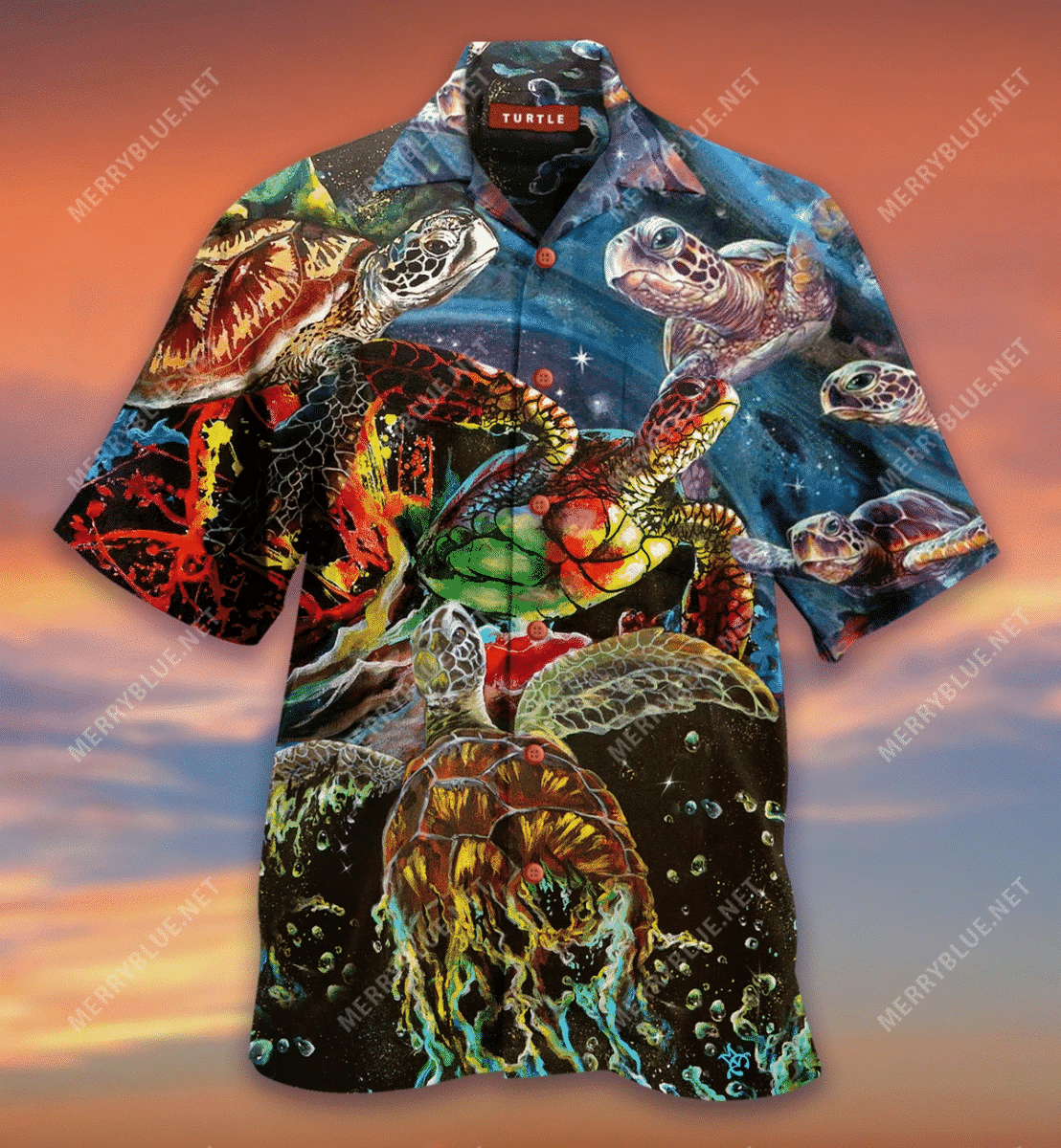 Get Here Ink Waves Of Turtle Hawaii Shirt Ha48711