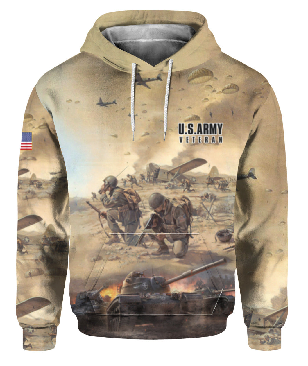 Patriotism Us Army Honor Veteran The Fallen 3D All Over Print | For Men & Women | Adult | Hp1751