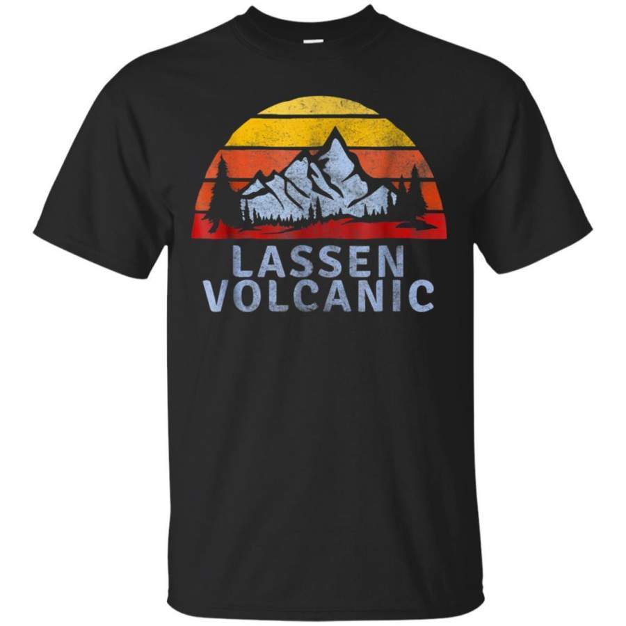 AGR Lassen Volcanic National Park Retro Sunset Tshirt Jaq T-shirt