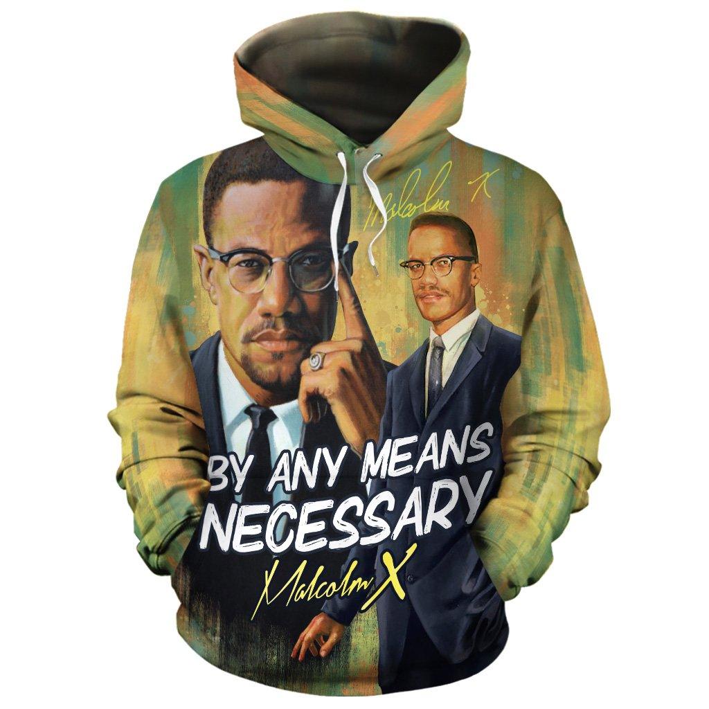 Malcolm X Power All-Over Hoodie