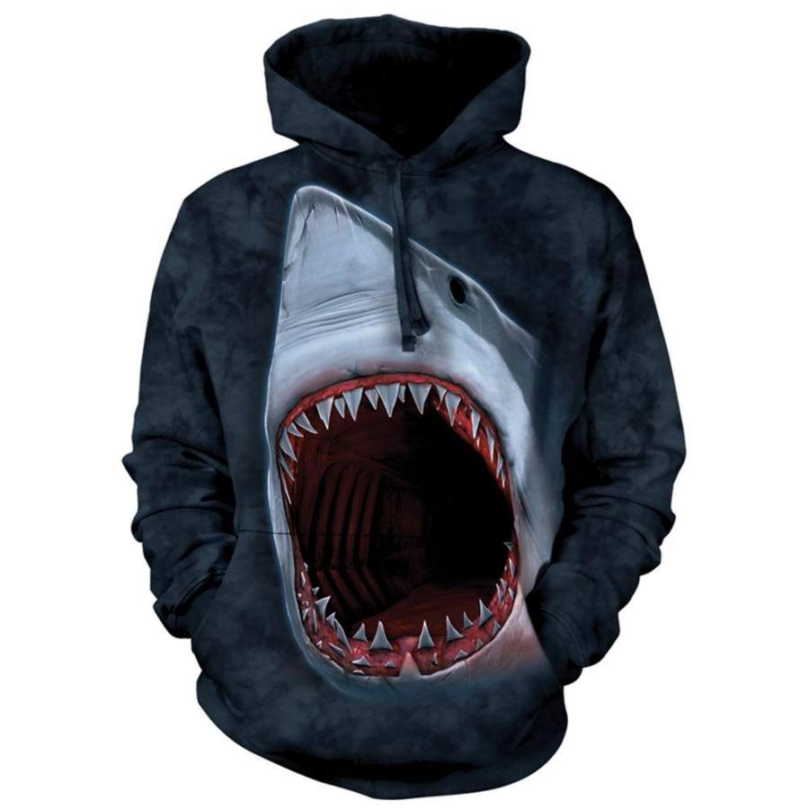 Shark Bite Hooded Sweatshirt