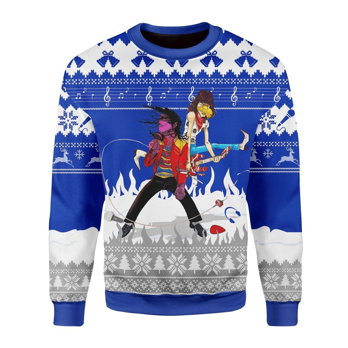 Beat It Ugly Christmas Sweater