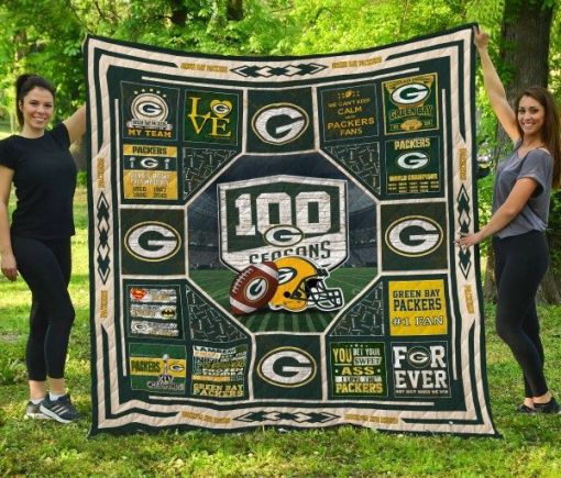 Green Bay Packers V21 3 D Printing Quilt Gift For Fan Football Lovers