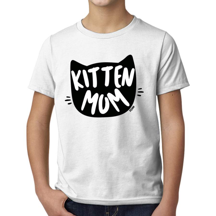 Kitten mom Young T-Shirt