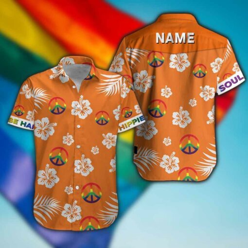 Custom Hippie Pattern Hawaiian Shirt Ha22614