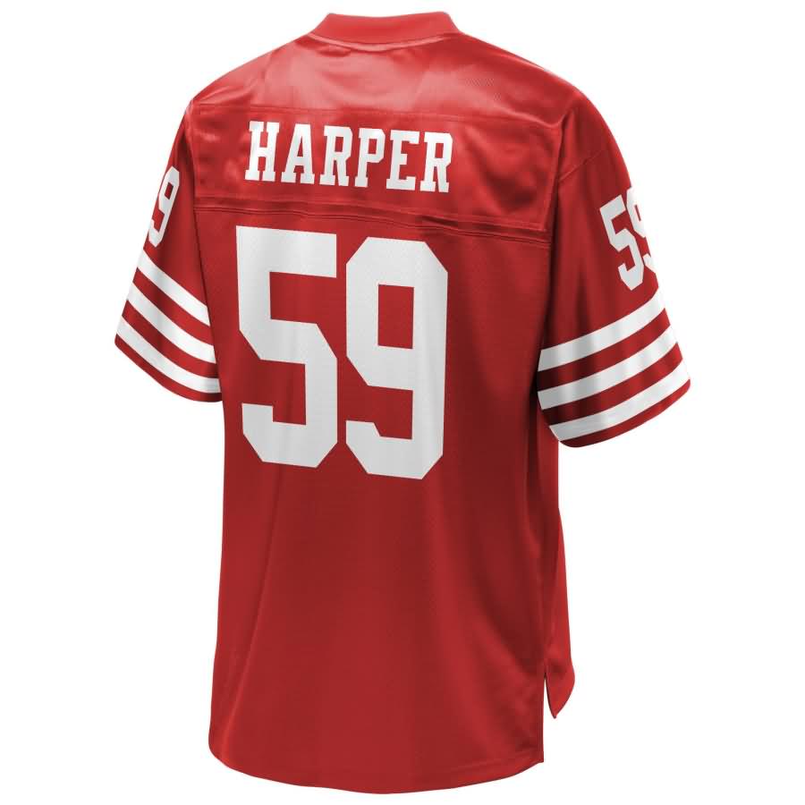 Willie Harper San Francisco 49ers NFL Pro Line Retired Player Jersey – Red