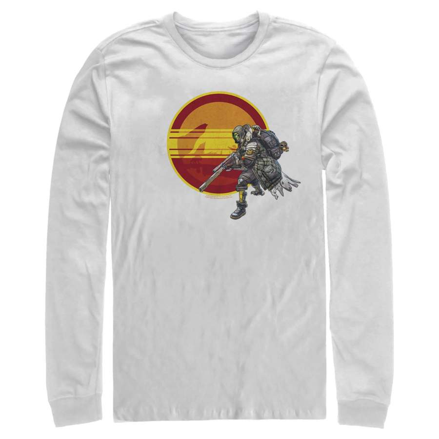 Borderlands 3 Men’s FL4K Beastmaster Sunset  Long Sleeve Shirt