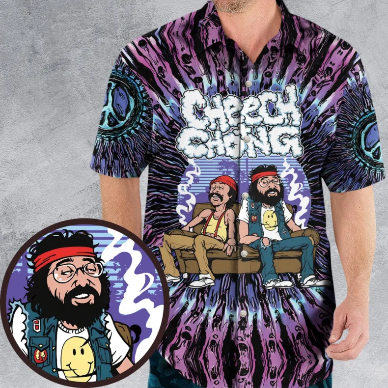 Cheech And Chong Hawaiian Shirt