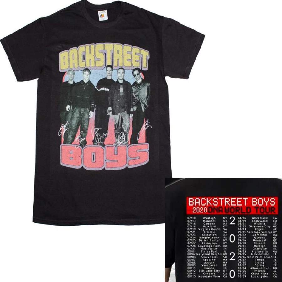 Backstreet Boys  2020 Tour Vintage Destroyed T-Shirt