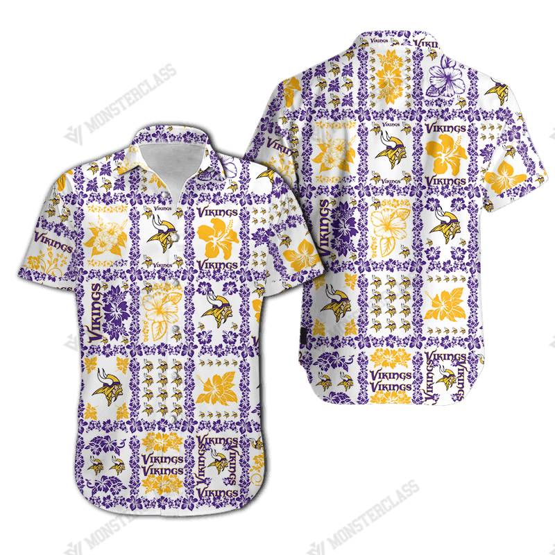 Minnesota Vikings – v2 – HOT SALE HAWAIIAN SHIRT