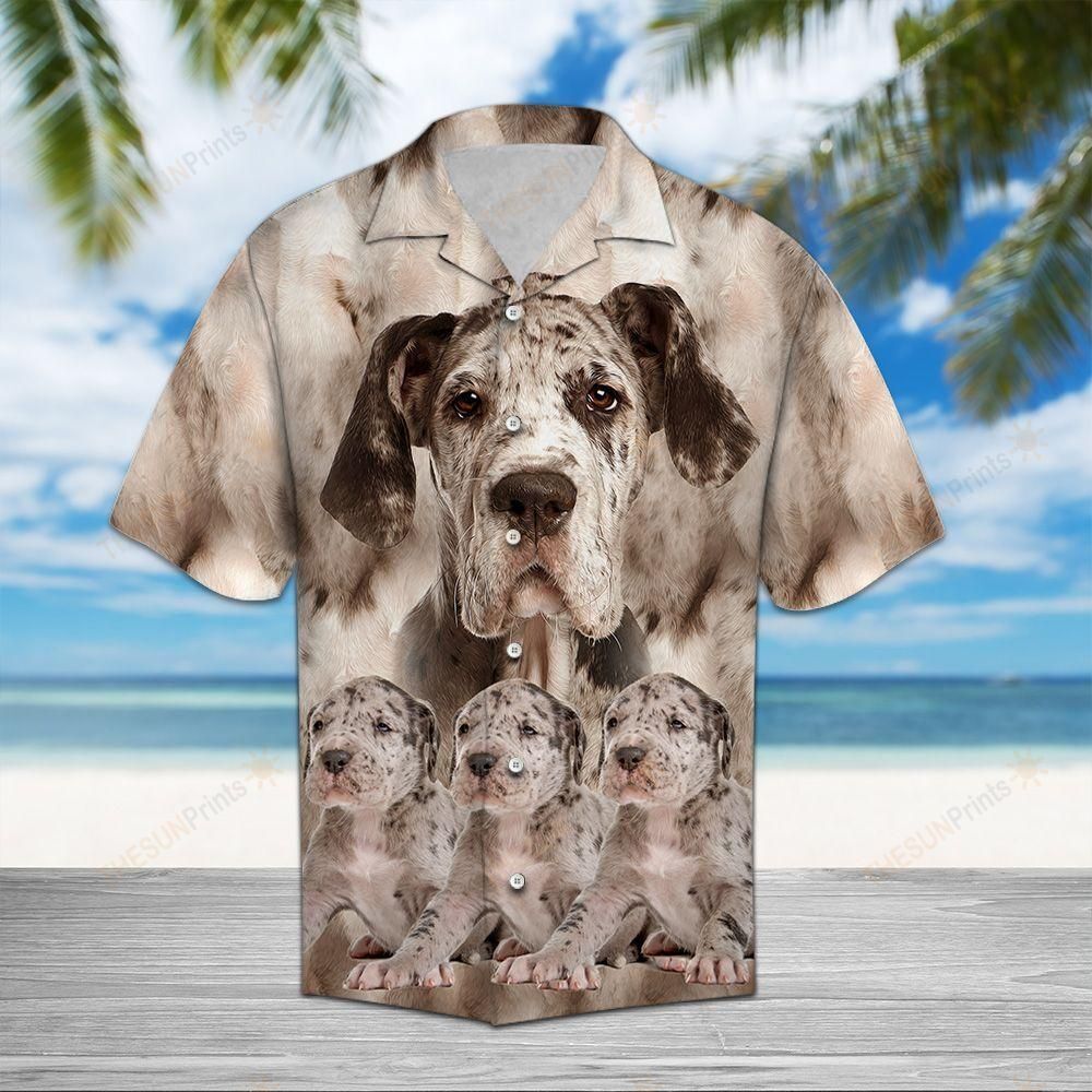 Great Dane Hawaiian Shirt Ha50071