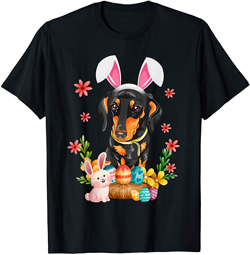 Bunny Eggs Easter Costume Womens T-Shirt