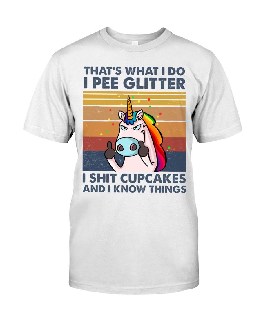 Unicorn Shit Cupcakes Classic T-Shirt