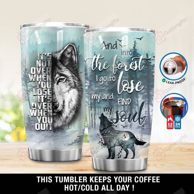 Wolf Animal Tumbler NTD141298283