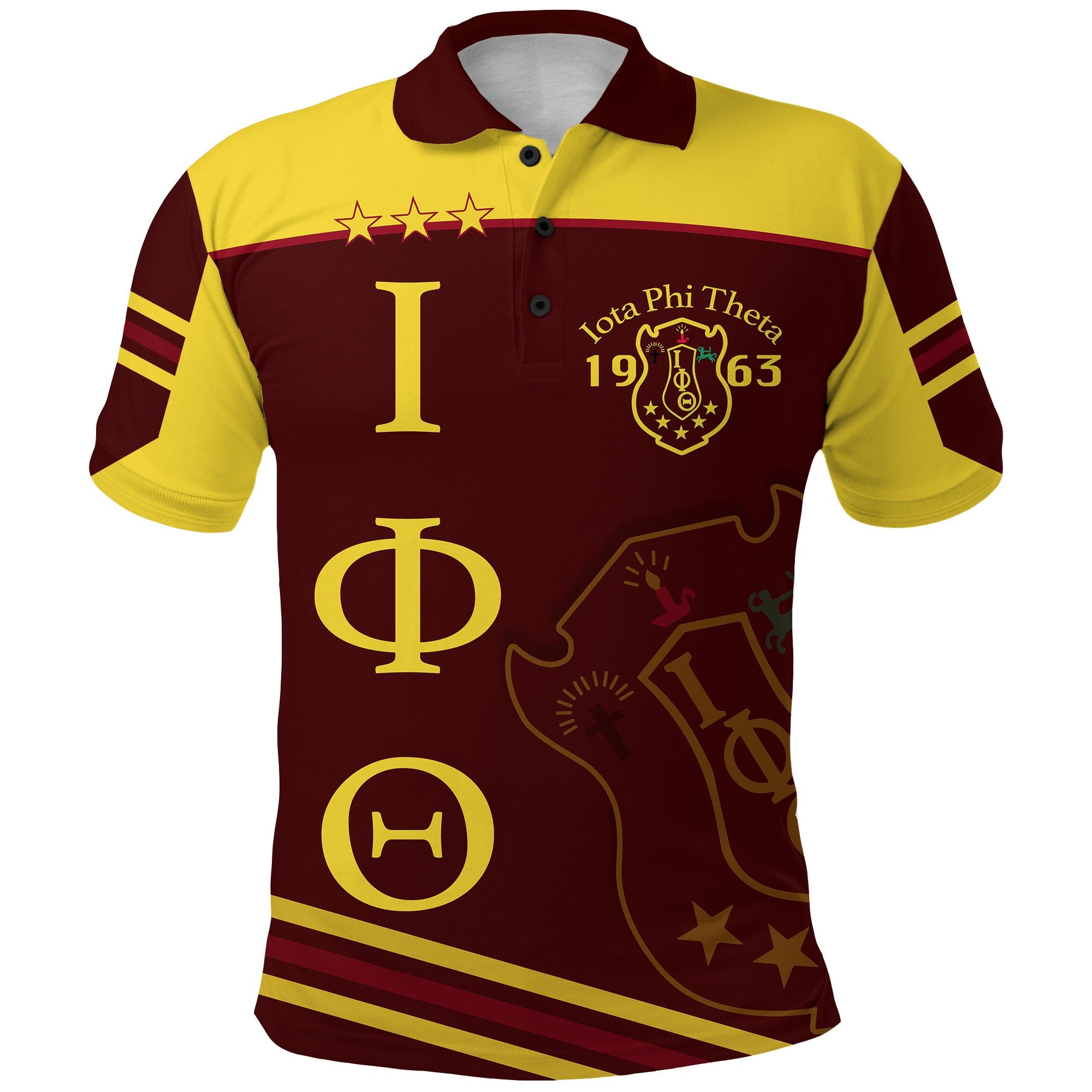 Iota Phi Theta Polo Shirt Newest Lt13