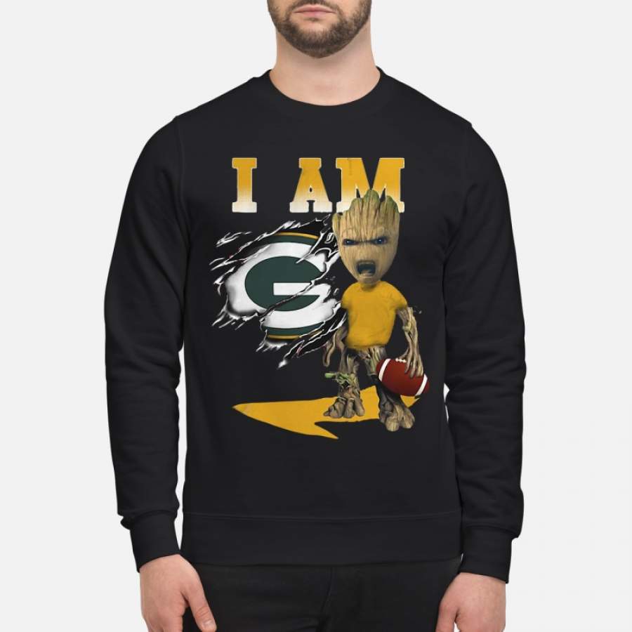 Groot I am Green Bay Packers Sweatshirt