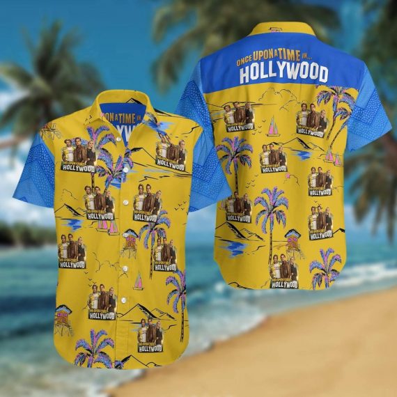 Once Upon A Time In Hollywood Hawaii Beach Short Sleeves Shirt Ha86894