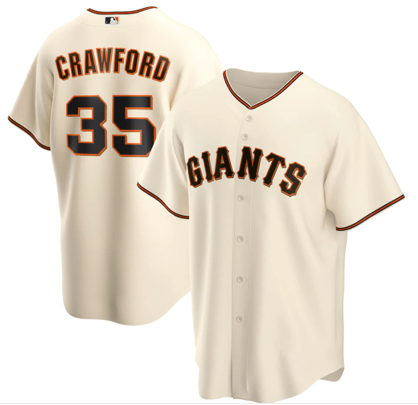 Brandon Crawford #35 San Francisco Giants Cream All Over Print Baseball Jersey For Fans – Baseball Jersey Lf