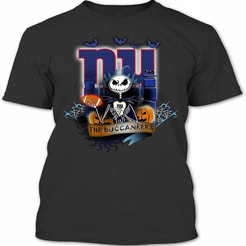 New York Giants Halloween T Shirt, The Buccaneers The Nightmare Shirt