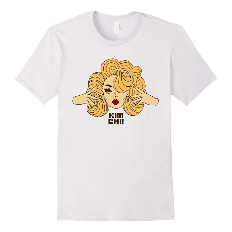 Kim Chi Ramen – Drag Queen T-Shirt Men Cotton T-shirt Round Neck T-Shirts