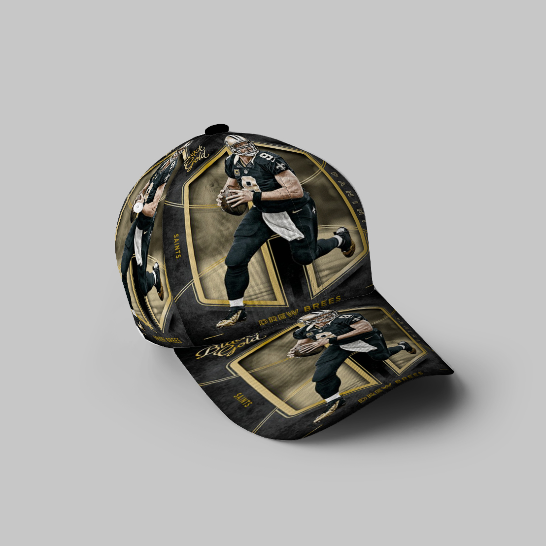 New Orleans Saints Drew Brees2 3D Printing Baseball Cap Classic Hat